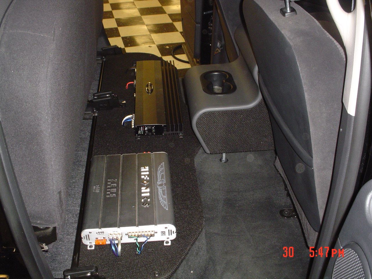 Custom Center Console Sub Box Ram Trucks